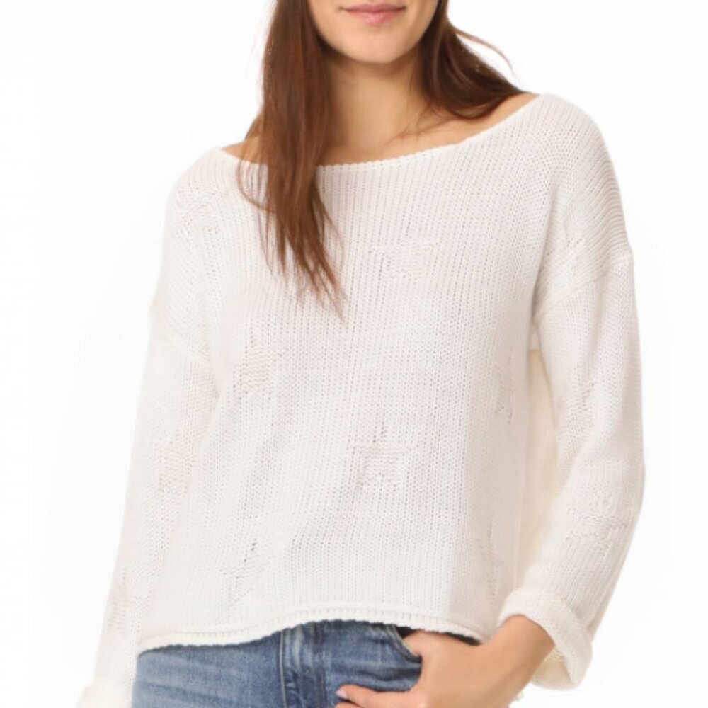 Rails Women's Kalani Scoop Neck Fringe Sweater - XS